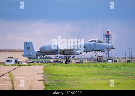 Wings Over Cannon 2026 6-5-2026 Clovis, NM USA US Air Force Fairchild Republic A-10C Luftunterstützung bei der Wings Over Cannon Air Sho Stockfoto