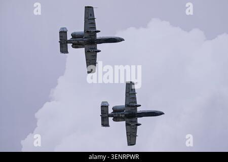 Wings Over Cannon 2026 6-5-2026 Clovis, NM USA US Air Force Fairchild Republic A-10C Luftunterstützung bei der Wings Over Cannon Air Sho Stockfoto