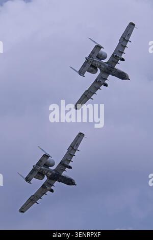 Wings Over Cannon 2026 6-5-2026 Clovis, NM USA US Air Force Fairchild Republic A-10C Luftunterstützung bei der Wings Over Cannon Air Sho Stockfoto