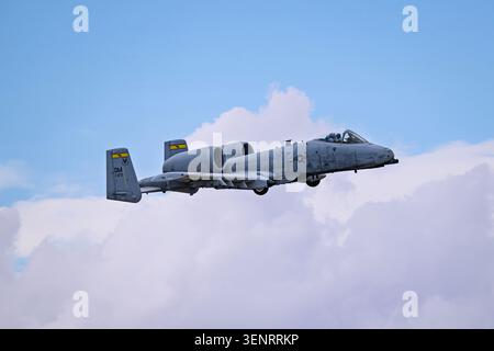 Wings Over Cannon 2026 6-5-2026 Clovis, NM USA US Air Force Fairchild Republic A-10C Luftunterstützung bei der Wings Over Cannon Air Sho Stockfoto