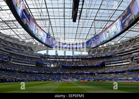 Juni 2026; Los Angeles Stadium, Los Angeles, Kalifornien, USA; FIFA Fussball-Weltmeisterschaft, USA gegen Paraguay; Allgemeine Ansicht des Los Angeles Stadions Stockfoto