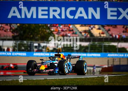 IPA85635830 - 41 Arvid Lindblad (GRB), Visa CashApp Racing Bulls, VCARB 03 Red Bull-Ford, während des Grand Prix Barcelona-Catalunya, Barcelona, 11.–14. Juni 2026, Montmeló, Formel-1-Weltmeisterschaft 2026. Stockfoto