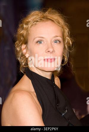 Katja Riemann, Schauspielerin, zu Gast in der NDR-Talkshow in Hamburg am 28.03.2008. Stockfoto