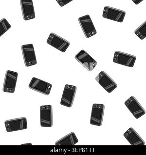 Zeichentrickfilm zum Schutz des Babyphones. Sicherheitsschild-Vektor für Babyphone Stock Vektor