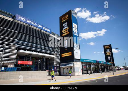13. Juni 2026; MetLife Stadium, East Rutherford, New Jersey, Vereinigte Staaten von Amerika, FIFA Fussball-Weltmeisterschaft, Brasilien gegen Marokko; MetLife Stadium Stockfoto