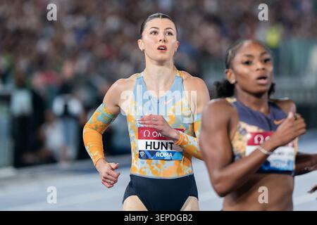 Amy Hunt von Großbritannien während der Athletics Golden Gala Pietro Mennea Diamond League - Roma 04/06/2026 Stockfoto