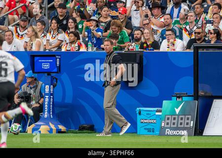 14. Juni 2026: Deutschland-Trainer Julian Nagelsmann während eines Gruppenspiels zwischen Deutschland und Curacao in Houston, Texas. Trask Smith/CSM Stockfoto