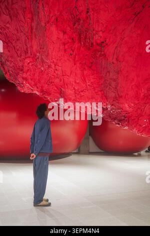 15. Juni 2026 Anish Kapoor Artwork: Mount Moriah at the Gate of the Ghetto 2022, Hayward Gallery London Stockfoto