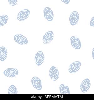 Abalone Meeresschale Strand Vektor Glyphe nahtloses Muster Abalone Meeresschale Strand Zeichen Illustration Stock Vektor
