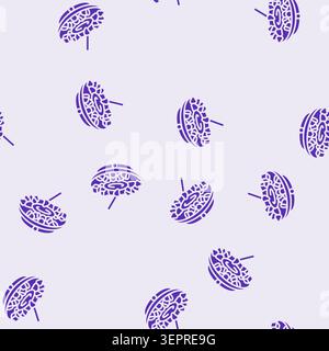 Fondue Party Winter Vektor Glyphe nahtloses Muster Fondue Party Winter Zeichen Illustration Stock Vektor