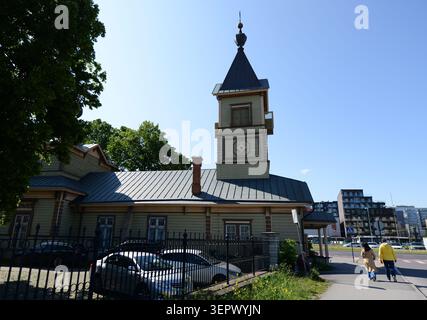 St. Simeon's und St. Anne's Church in Tallinn, Estland. Stockfoto