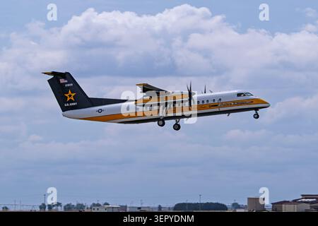 Wings Over Cannon 2026 6-6-2026 Clovis, NM US Army Bombardier C-147A 17-01609 auf der Wings Over Cannon Air Show in der Cannon AFB New Mexico Stockfoto