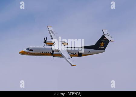 Wings Over Cannon 2026 6-6-2026 Clovis, NM US Army Bombardier C-147A 17-01609 auf der Wings Over Cannon Air Show in der Cannon AFB New Mexico Stockfoto