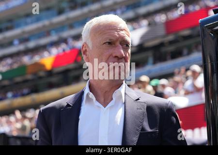 IPA85758752: Didier Deschamps, Cheftrainer von Frankreich, während des Spiels der FIFA-Weltmeisterschaft Frankreich gegen Senegal am 16. Juni 2026 in New York, USA Stockfoto