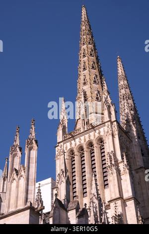 Kathedrale von Bordeaux - die Kathedrale von St. Andrew von Bordeaux (Cathédrale-Primatiale Saint-André de Bordeaux), Stockfoto