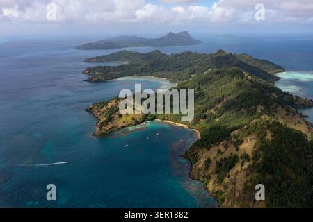 Taravai, Gambier-Inseln, Französisch-Polynesien Stockfoto