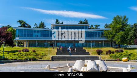 Das Museum von Jugoslawien und das Haus der Blumen in Belgrad, Serbien Stockfoto