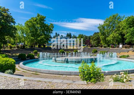 Das Museum von Jugoslawien und das Haus der Blumen in Belgrad, Serbien Stockfoto