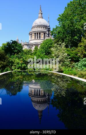 St Paul's Cathedral, The City, London, Großbritannien Stockfoto