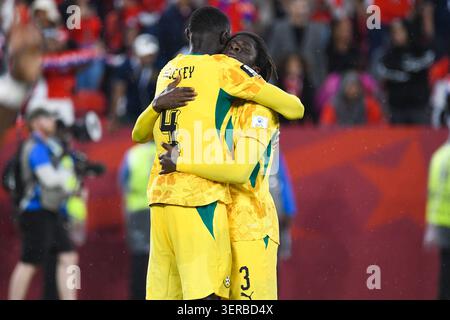 Ghana National Team vs Panama National Team. FIFA Fussball-Weltmeisterschaft 2026 Gruppe L Spiel. Die Spieler der Ghana National Team feiern, nachdem sie das Spiel zwischen der Nationalmannschaft Ghanas und der Nationalmannschaft Panamas gewonnen haben. FIFA Fussball-Weltmeisterschaft 2026 Gruppenspiel L wurde am 17.06.26 im Toronto Stadium in Toronto, Ontario, Kanada, ausgetragen. Foto Jose Campos PMEimages Copyright: XJosexCamposx xPMEimagesx Stockfoto