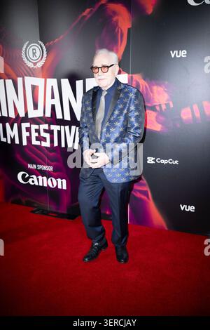 Brian Cox nahm an der Raindance Opening Night Gala am 17. Juni im Waldorf Hotel London Teil Stockfoto