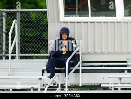 England manager Thomas Tuchel during a training session at Swope Soccer Village, Kansas City. Picture date: Thursday June 18, 2026. Stockfoto