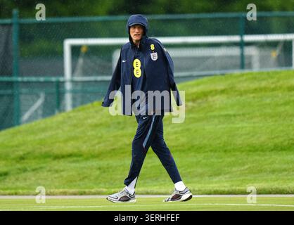 England manager Thomas Tuchel during a training session at Swope Soccer Village, Kansas City. Picture date: Thursday June 18, 2026. Stockfoto