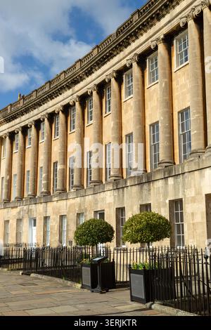 The Royal Crescent Hotel & Spa, Bath, Somerset, England. Stockfoto