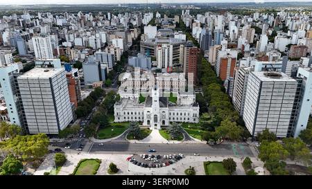 Aus der Vogelperspektive la plata Rathaus argentinien Stockfoto
