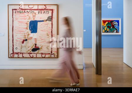 London, Großbritannien. Juni 2026. Rose Wylie von Andrew Murray, geschätzte £ 60.000-80.000 - Eine Vorschau auf die Modern & Contemporary Art Evening & Afternoon Sales im Phillips London, die am 26. Juni stattfindet. Guy Bell/Alamy Live News Stockfoto