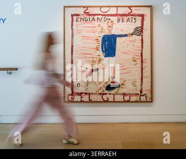 London, Großbritannien. Juni 2026. Rose Wylie von Andrew Murray, geschätzte £ 60.000-80.000 - Eine Vorschau auf die Modern & Contemporary Art Evening & Afternoon Sales im Phillips London, die am 26. Juni stattfindet. Guy Bell/Alamy Live News Stockfoto