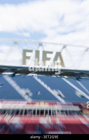 Toronto, Kanada. Juni 2026. Eine allgemeine Ansicht des Toronto Stadions während des FIFA-Weltmeisterschaftsspiels zwischen Deutschland und der Elfenbeinküste am 20. Juni 2026 im Toronto Stadium in Toronto, Ontario, Kanada Credit: SPP Sport Press Photo. /Alamy Live News Stockfoto