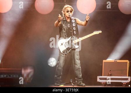 San Siro Stadium, Mailand, Italien, 20. Juni 2026, Ligabue während Ligabue - Musikkonzert Stockfoto