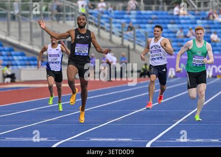 Birmingham, Großbritannien, Alexander Athletics Stadium. 20-21. Juni 2026. Novuna Leichtathletik-Meisterschaften 2026. Im Bild: Mark Dunn/Alamy Live News Stockfoto
