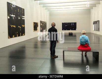 Rodez. Pierre Soulages Museum. Französischer Maler. Aveyron. Occitanie. Frankreich Stockfoto