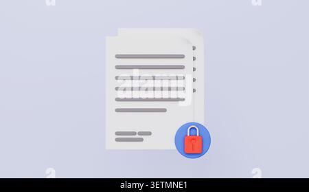 Sichere Interaktionen, Sicherheit, Schutz, geschütztes Profil und Standort, kurieren Symbole für Internetpräsenz Stockfoto
