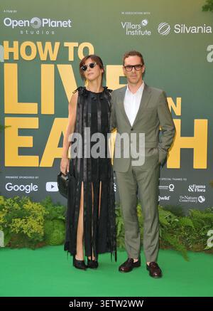 Sophie Hunter und Benedict Cumberbatch bei der Weltpremiere „How to Live on Earth“ am Montag, den 22. Juni, Odeon Luxe Leicester Square, Leicester Square Stockfoto