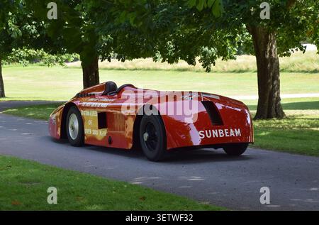 1927 Sunbeam 1000 PS nach der Restaurierung Stockfoto