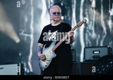 The Cure live im Blackweir Live, Cardiff, 24. Juni 2026 Stockfoto