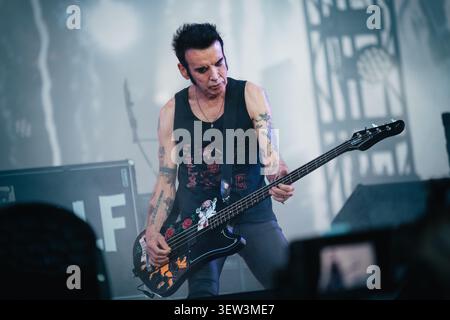 The Cure live im Blackweir Live, Cardiff, 24. Juni 2026 Stockfoto