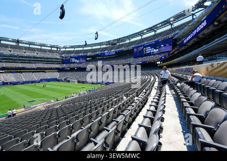 East Rutherford, United States. 25th June, 2026. General View inside the Stadium during the Ecuador v Germany FIFA WORLD CUP 2026 Group E match at New York New Jersey Stadium, East Rutherford, United States on 25 June 2026 Credit: Eleanor Hoad/Every Second Media Credit: Every Second Media/Alamy Live News Stockfoto