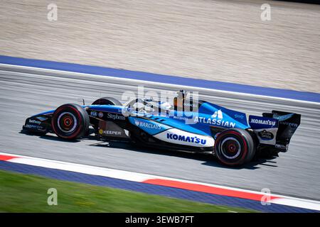 IPA86090752 - 23, Alexander Albon, THA, Williams FW48, ATLASSIAN WILLIAMS F1-TEAM beim FORMEL 1 LENOVO AUSTRIAN GRAND PRIX 2026 Stockfoto