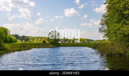 Malerische Landschaft des Snake den State Park in Rhode Island Stockfoto