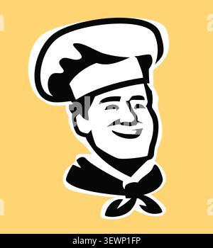 Lächelnde Chef-Charakter-Vektor-Illustration Stock Vektor