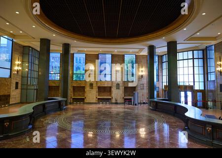 Gebäude des Cervantes Institute in Madrid. Madrid, Spanien - 12. Juni 2024. Stockfoto