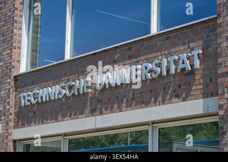 Universitätsbibliotheken TU Berlin und UdK Berlin, Fasanenstraße, Charlottenburg, Berlin, Deutschland Stockfoto