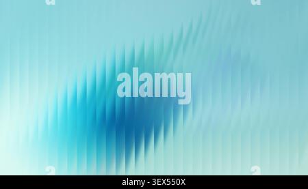 Abstrakter Hintergrund mit vielen vertikalen hellblauen und dunkelblauen Streifen, die eine futuristische Textur schaffen Stockfoto