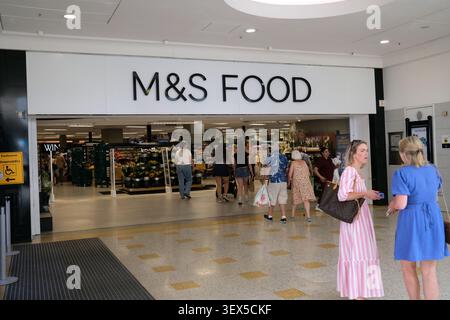 M&s Supermarkt, The Beacon Shopping Centre, eastbourne Town, East sussex, großbritannien, europa Stockfoto