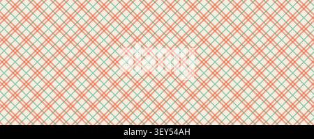 Vichy-Karomuster. Klassisches kariertes Textil für Babykleidung, Tischwäsche und Picknicktücher. Stock Vektor