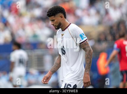 Einzelbild, Single image: Andres Andrade (Panama, 16)  FIFA World Cup 2026: Panama v England  27 June 2026, FIFA World Cup 2026: Panama v England (Group L, Matchday 3) at New York New Jersey Stadium in East Rutherford, New Jersey, USA. Credit: HMB Media/Alamy Live News Stockfoto